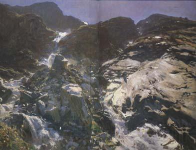 John Singer Sargent Glacier Streams-The Simplon (mk18) Spain oil painting art